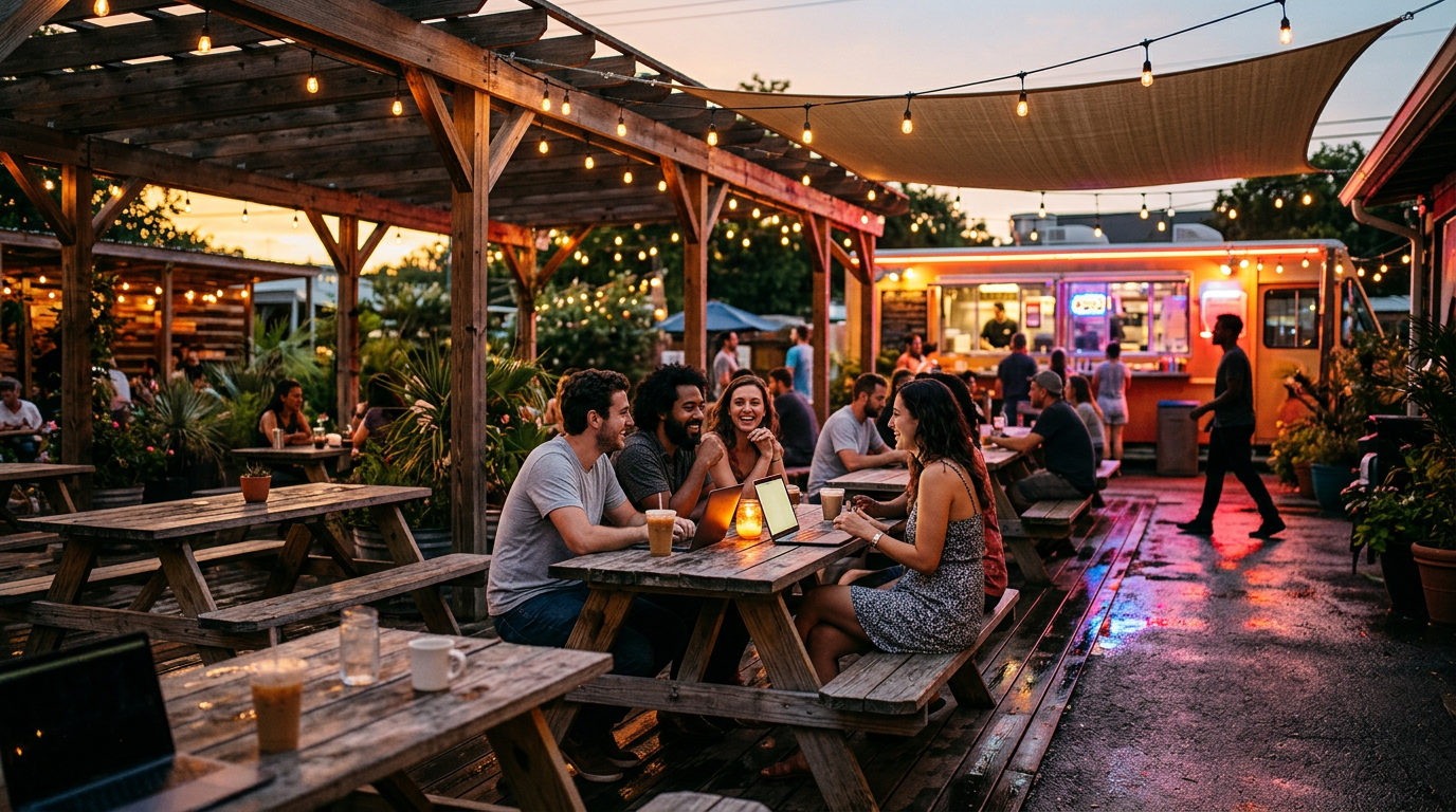 Austin rooms better than another tech happy hour