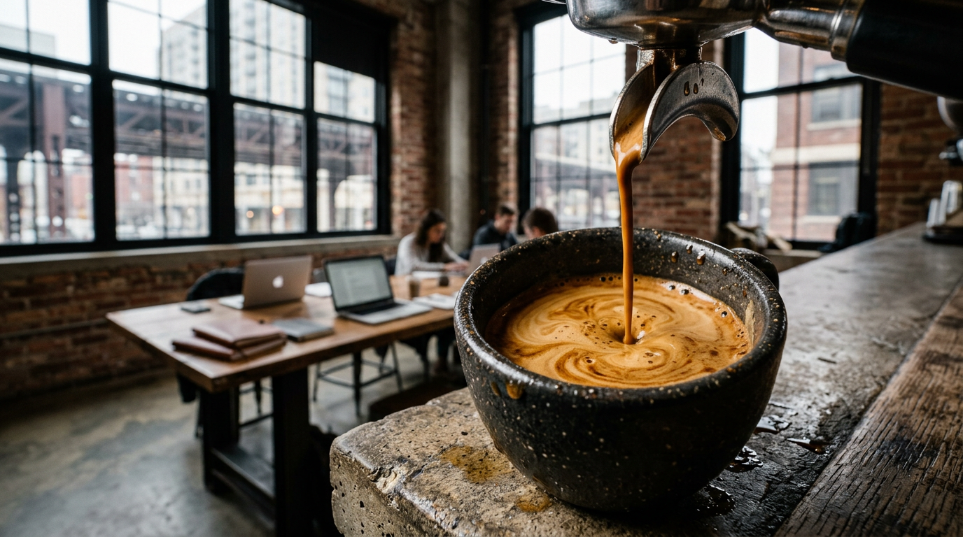 Chicago founders work the West Loop café circuit
