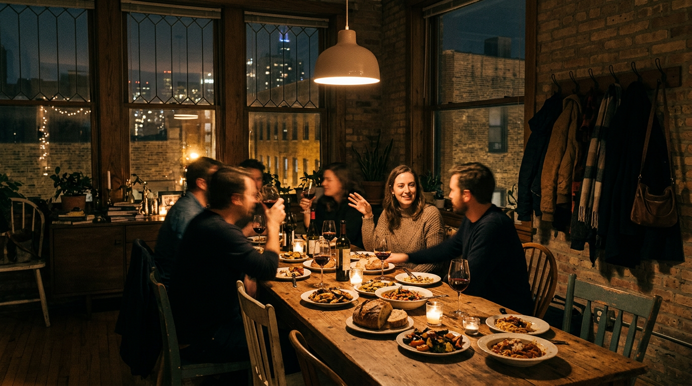 The Chicago supper club invite is earned, not found