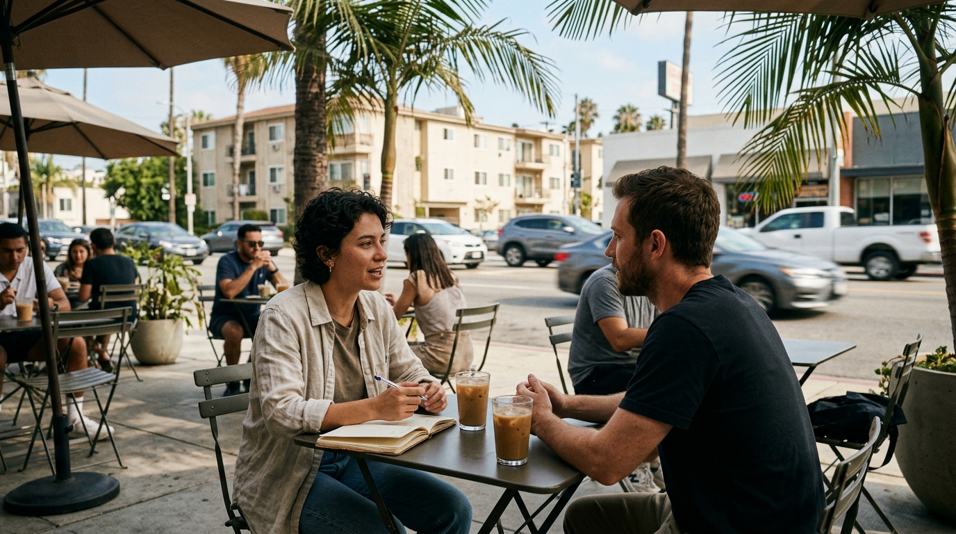 LA breakfast rooms where founder talk feels normal