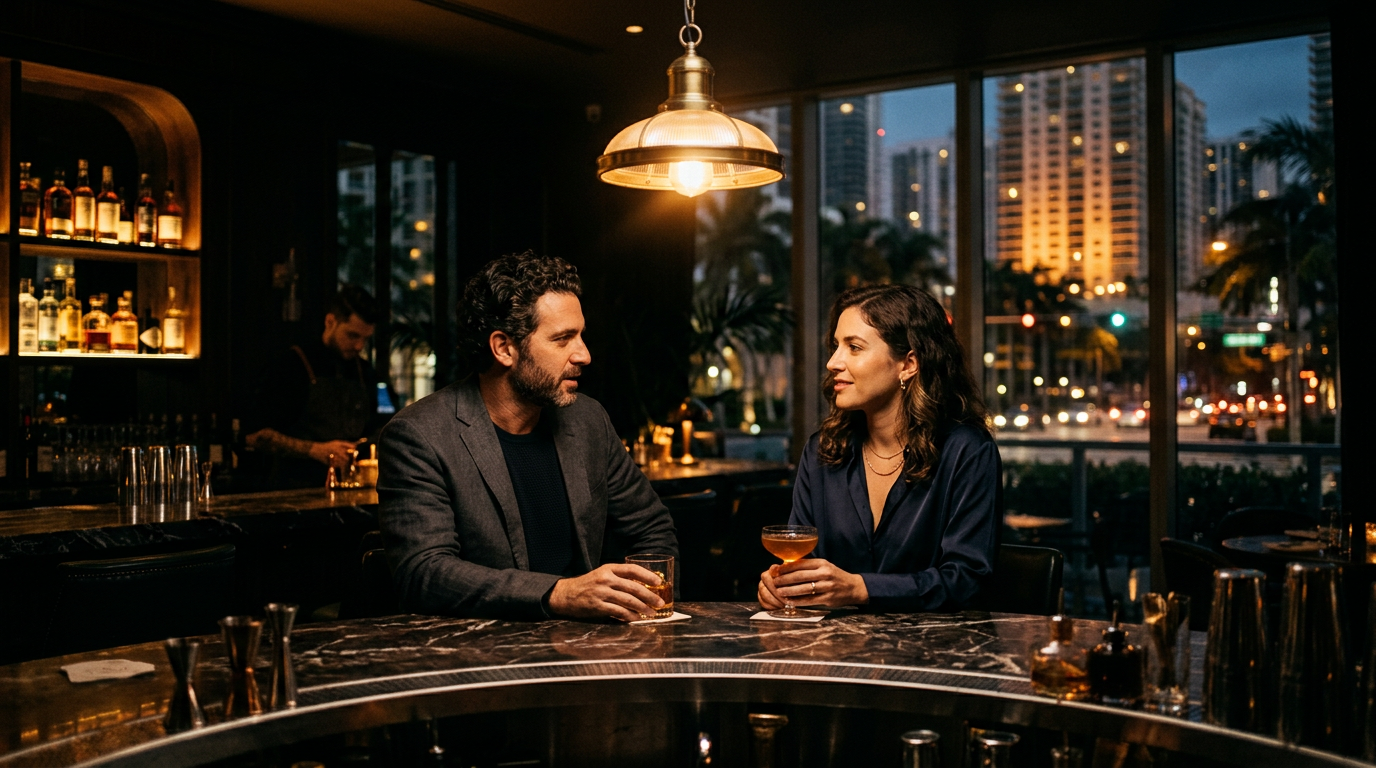 Miami investor tables are not on Ocean Drive
