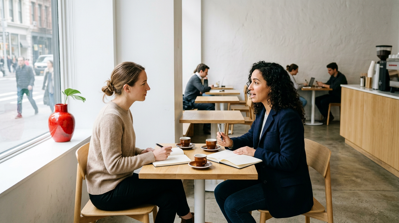 The NYC coffee meeting rule that saves everyone time