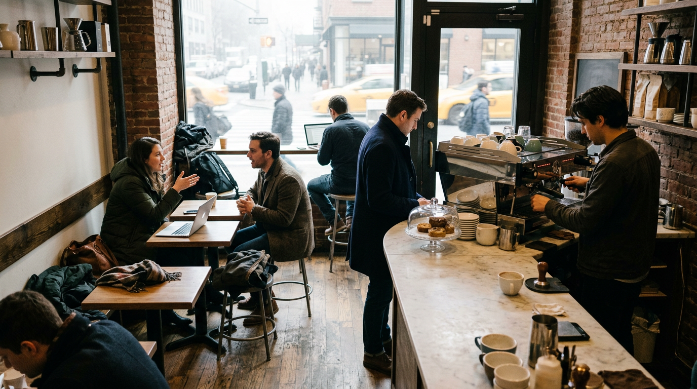 Order coffee in NYC without giving tourist energy