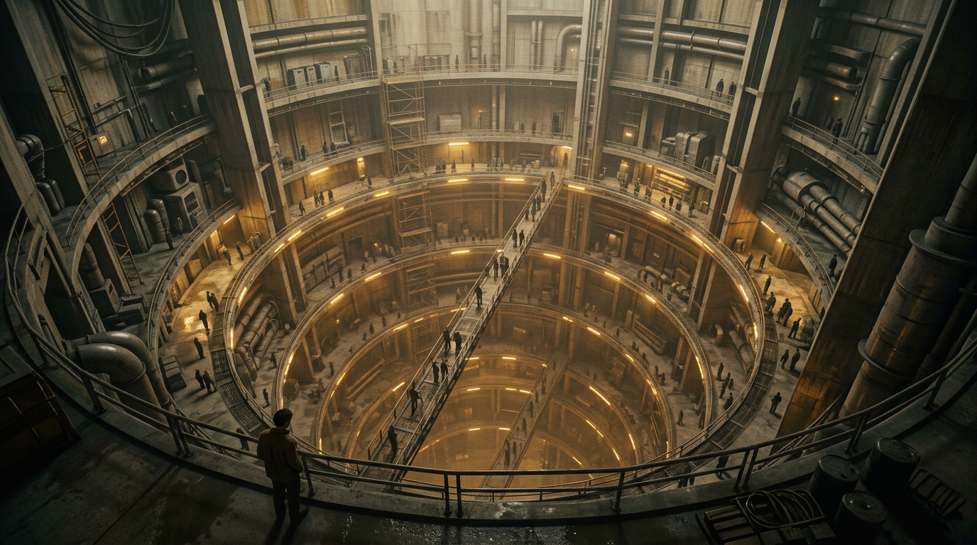 Silo turns apocalypse into architecture